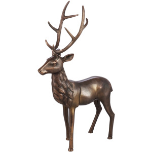 Large Buck Statue