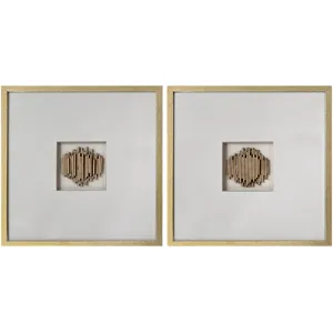 Gold Linear Framed Asrmnt