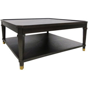 Square Rich Brown Hardwood Cocktail/coffee Table