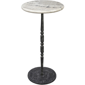 Marble Top Accent Martini Table