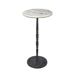 Marble Top Accent Martini Table