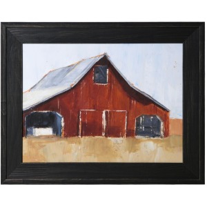 Rustic Red Barn I Wall Art