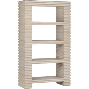 4 Shelf Reeded Etagere/bookcase