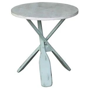 Chesapeake Two Tone Paddles Accent Table