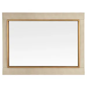 Genevieve Modern Rectangular Wall Mirror