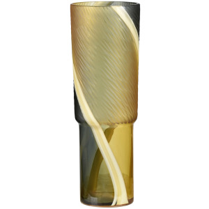 Stapleton Medium Gold Glass Vase