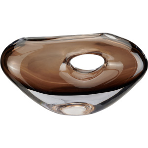 Bellmere Small Brown Glass Vase