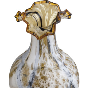 Holloway Small Handcrafted Glass Vase