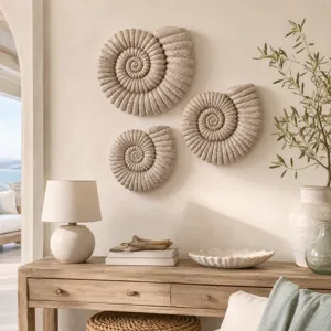 Shoreline Swirls Dimensional Nautical Wall Art Set