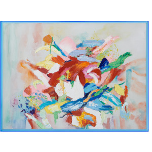 Effervescent 3 Abstract Framed Canvas Wall Art