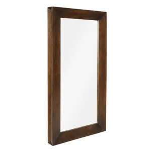 Atticus Rustic Wood Framed Full Length Mirror