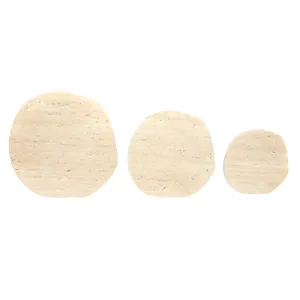 Lisbon 3-piece Asymmetrical Natural Stone Wall Art Set