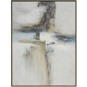 Preston Abstract Framed Canvas Wall Art
