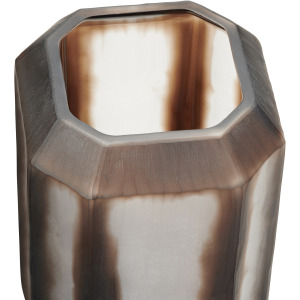 Stefano Large Brown Glass Vase