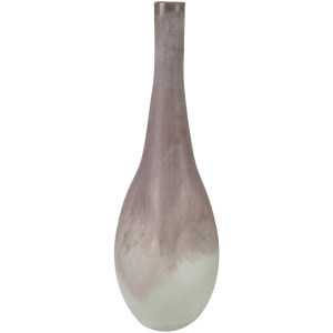 Ophelia Pink Ombre Art Glass Vase