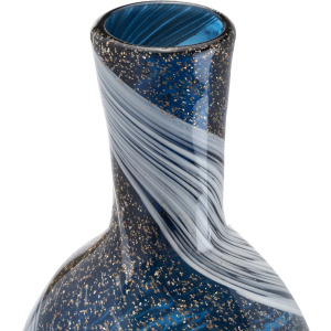 Pike Small Blue Glass Vase