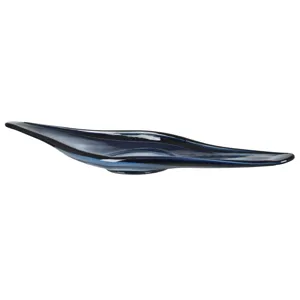 Wescott Blue Glass Decorative Tray