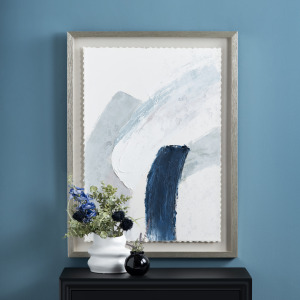 Modern Flow 2-piece Abstract Framed Wall Art Set