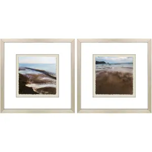 Largo 2-piece Coastal Landscape Framed Wall Art