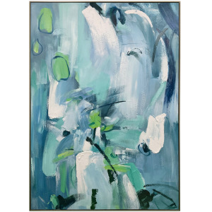 Bliss 2 Framed Abstract Canvas Wall Art