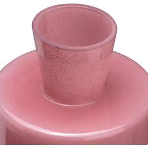 Coppola Small Pink Glass Vase