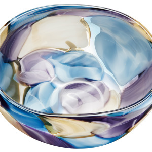 Bellarose Small Blue Glass Bowl