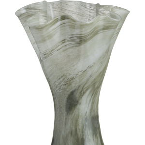 Grantham Large Green Glass Vase