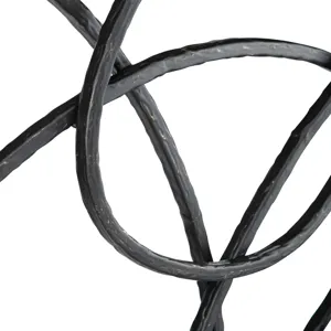 Interwoven 1 Modern Abstract Metal Wall Sculpture