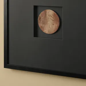 Canton 6-piece Modern Minimalist Mixed Media Framed Wall Art Set