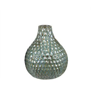 Novelle Small Green Ceramic Vase