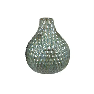 Novelle Small Green Ceramic Vase