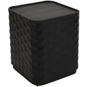 Square Black Accent/end Table
