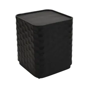 Square Black Accent/end Table