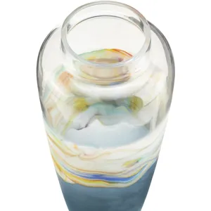 Montebello Large Blue Glass Vase