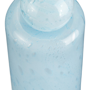 Kyler Large Blue Glass Vase