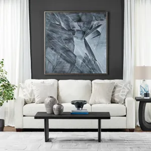 Belvedere Abstract Framed Canvas Wall Art