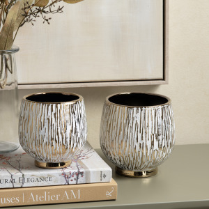 Dozier 3-piece Ceramic Vase Set