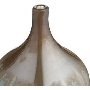 Alina Small Green Glass Vase
