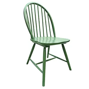 Set Of 2 Green Dining/side Chairs