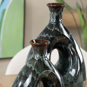 Gatesborough Large Blue Ceramic Vase