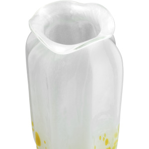 Marcella Large Yellow Glass Vase