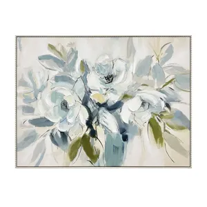 Labelle Floral Framed Canvas Art
