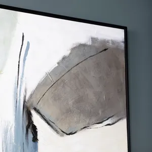 Ames Abstract Framed Canvas Wall Art