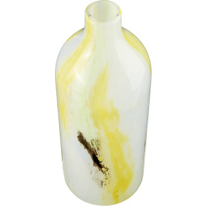 Luxor Large Yellow Glass Vase