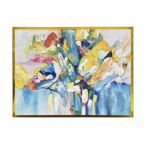 Effervescent 2 Abstract Framed Canvas Wall Art