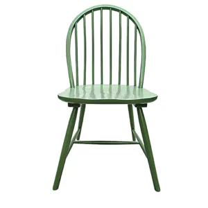 Set Of 2 Green Dining/side Chairs