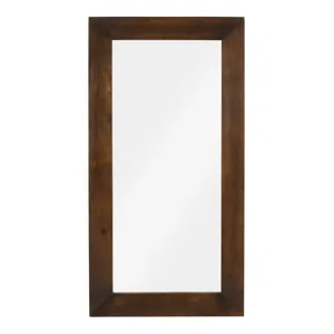 Atticus Rustic Wood Framed Full Length Mirror