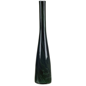 Benedict Small Green Glass Vase