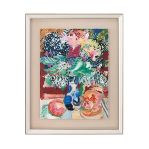 Kershaw Vibrant Impressionist Framed Canvas Wall Art