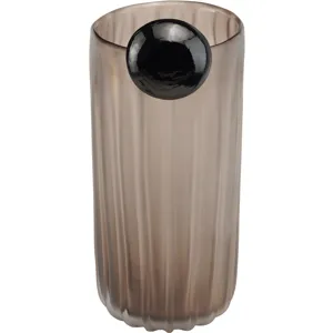Farris Medium Brown Glass Vase